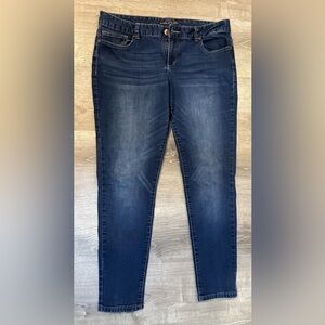 Maurice’s Jeans, dark wash, skinny jeggings, size XL regular